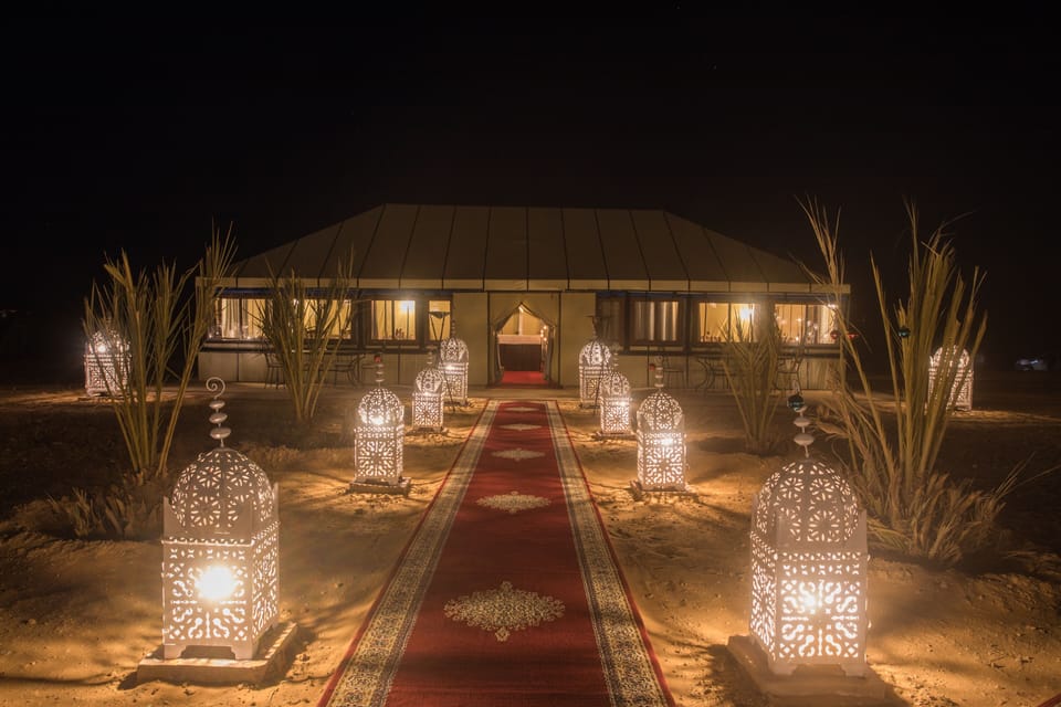 Amanar Khaimas Desert Camp Luxury tent in Morocco