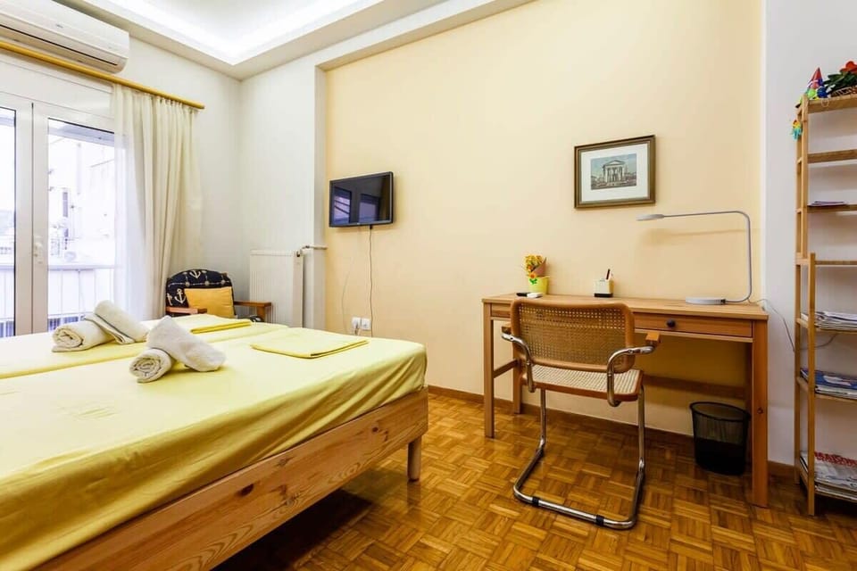 Bedroom 2: Dedicated Desk and Vanity Area
Practical layout includes work desk, mirror, and drawers — great for long stays or remote work setups.

