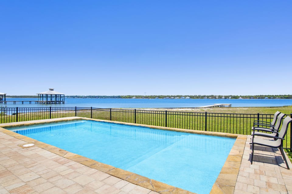 Featuring a private, heated pool