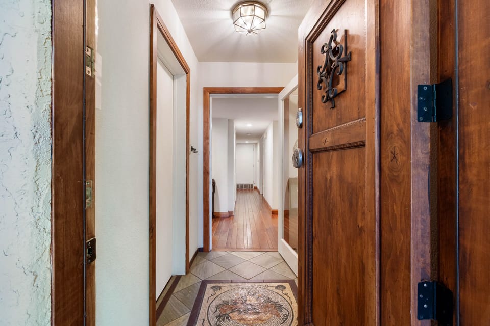 Front Entry to this Peaceful and Lovely Home