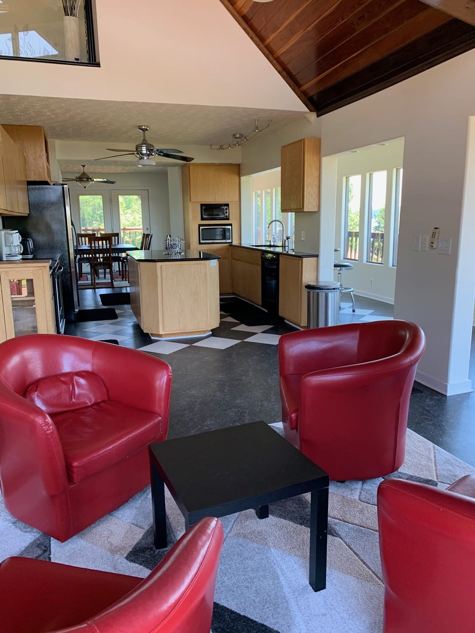 The Red Chairs, middle level.