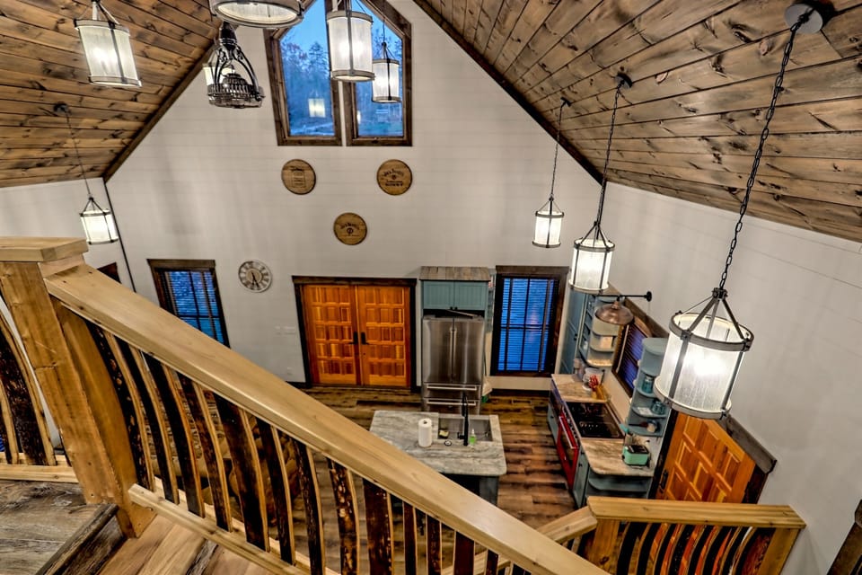 Great Room Vaulted Ceiling