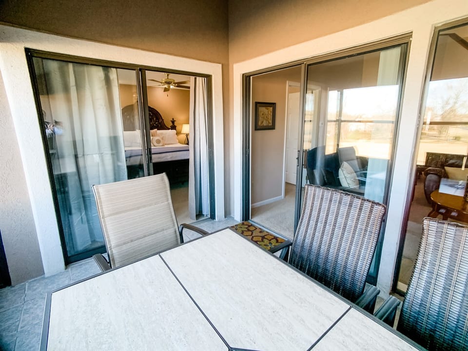 Access Outdoor Space from Living Room or Bedroom