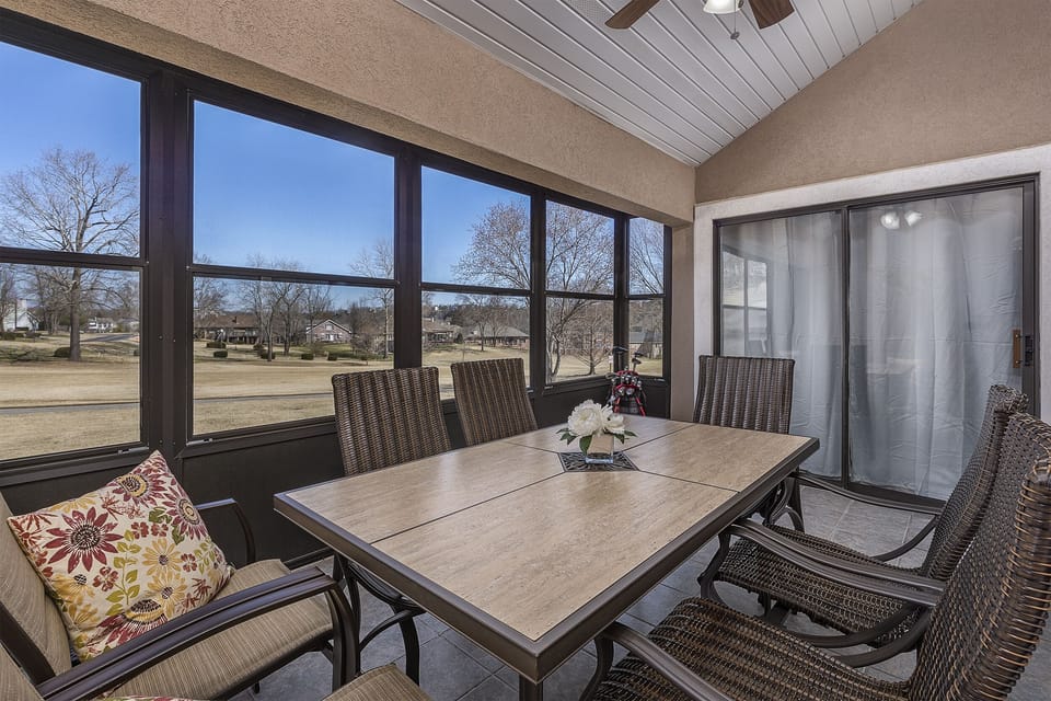 Great Outdoor Space Overlooking 1st Fairway
