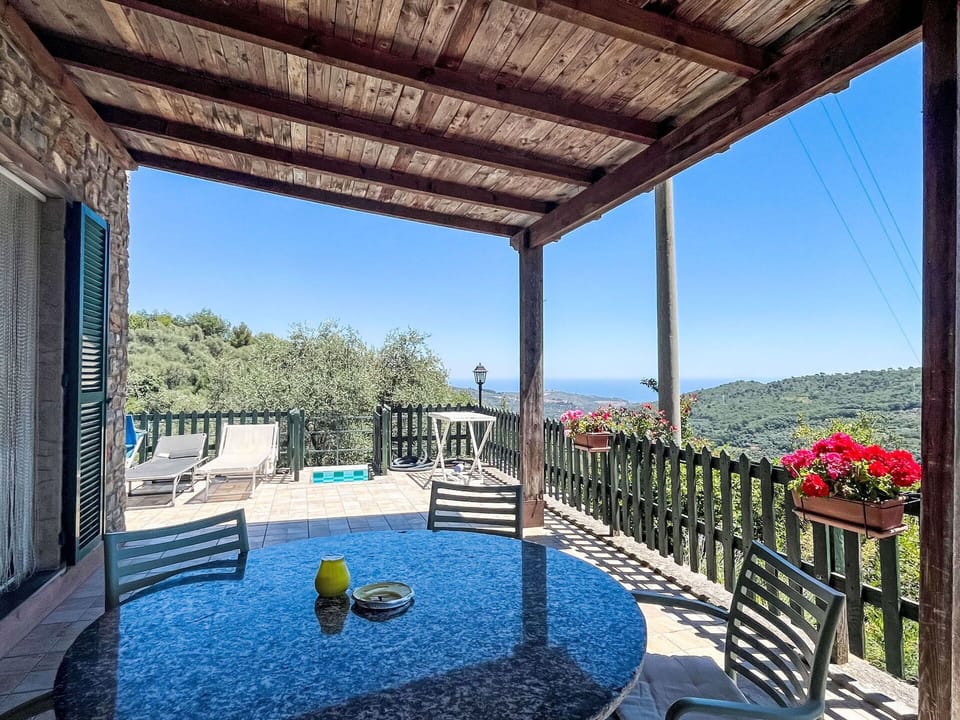 Furniture, Chair, Porch, Outdoor Furniture, Balcony, Shade, Outdoor Table, Eco Hotel, Deck, Kitchen & Dining Room Table