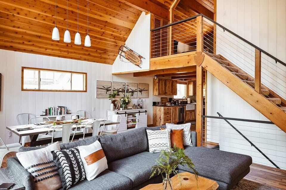Open floor plan living