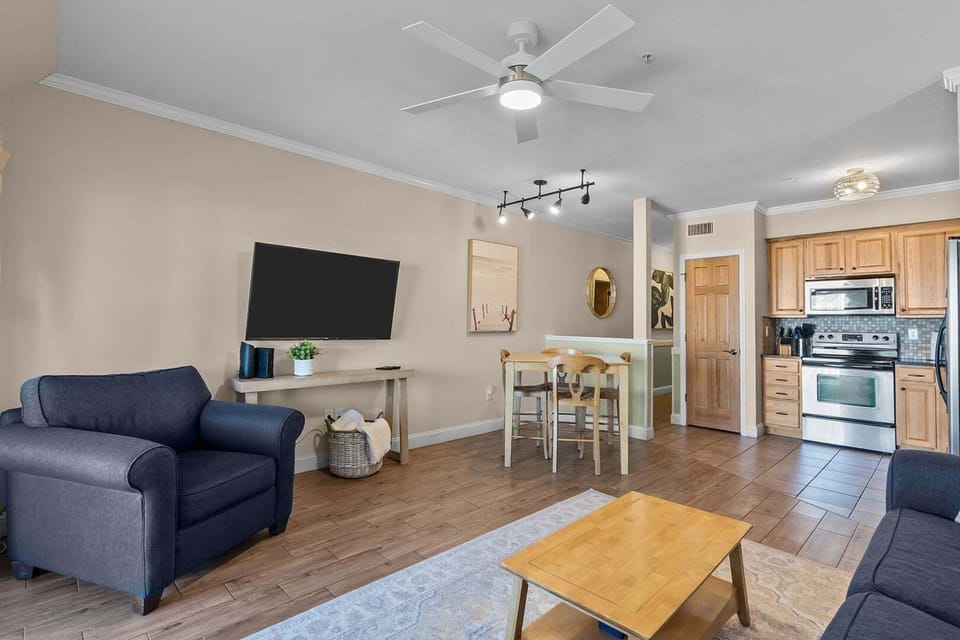 Living Room and Dining Area