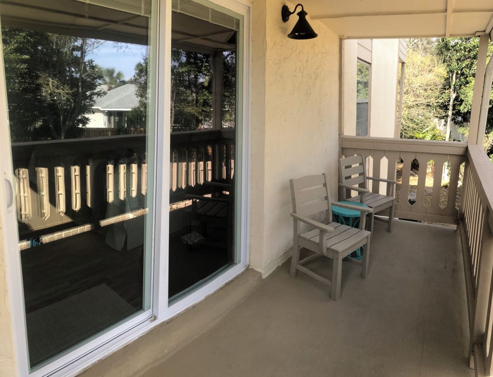 Master king balcony, faces east great for morning coffee