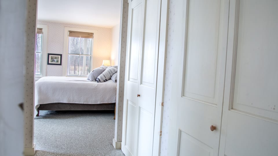 First floor master bedroom with private bath.