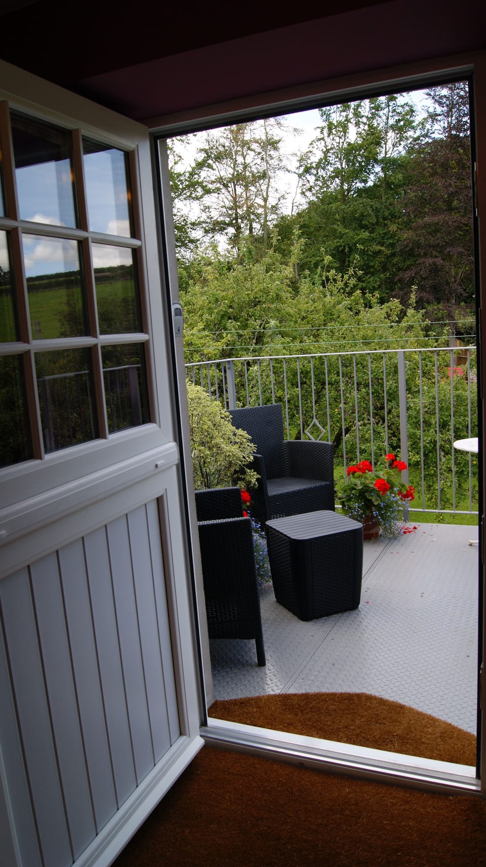 Through the Kitchen to the Balcony