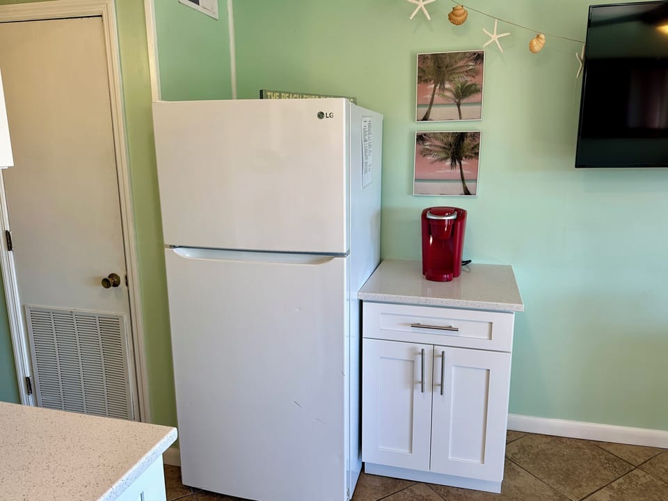 Kitchen - Fridge and Keurig
