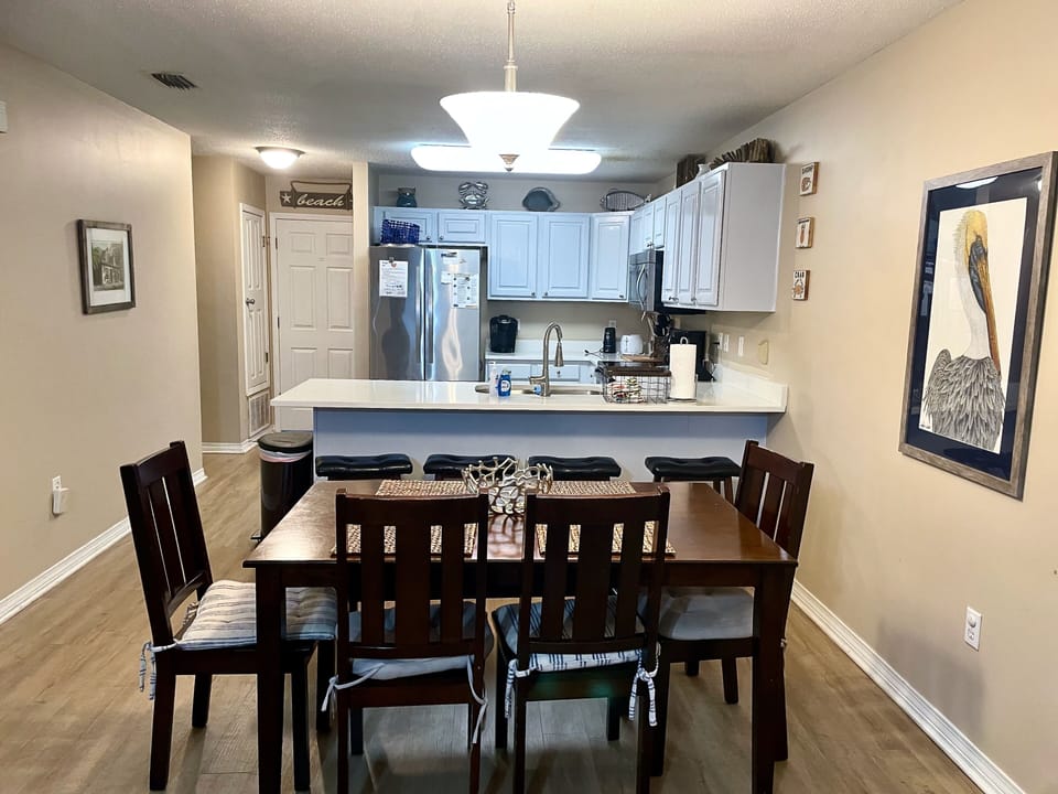 Kitchen with New Countertops