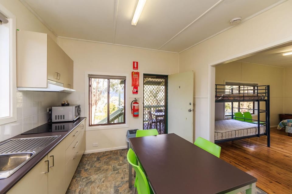 Standard Cabin - Sleeps 6 | Private kitchen | Coffee/tea maker, fridge, microwave, stovetop