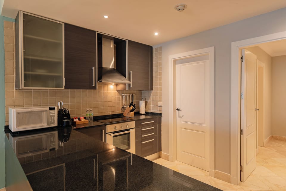 The Superior Two-Bedroom Residence, All-Inclusive | Private kitchen | Mini-fridge, microwave, oven, stovetop