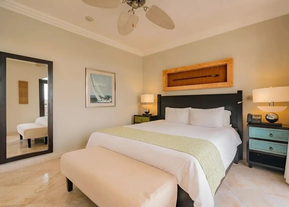 The Deluxe One-Bedroom Residence, All-Inclusive | Premium bedding, down comforters, pillowtop beds, minibar