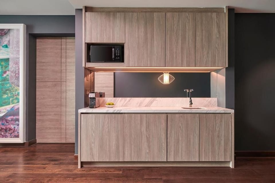 Angsana Two-bedroom Sky Garden Seaview Suite | Private kitchen | Electric kettle