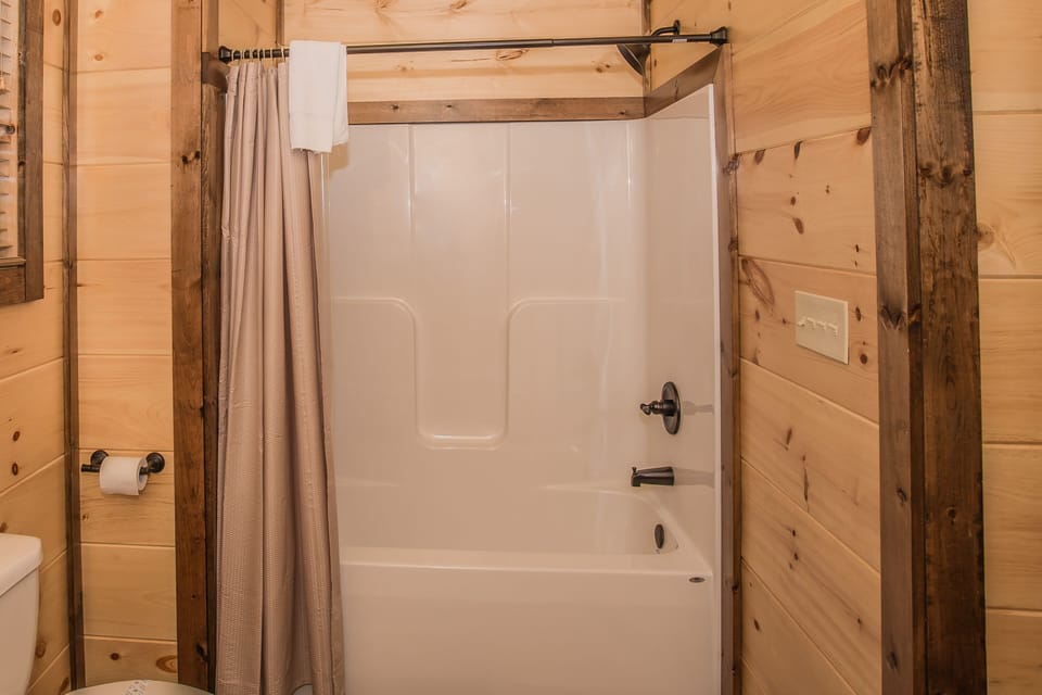 Upper Level Bathroom #1 with Shower/Tub Combo