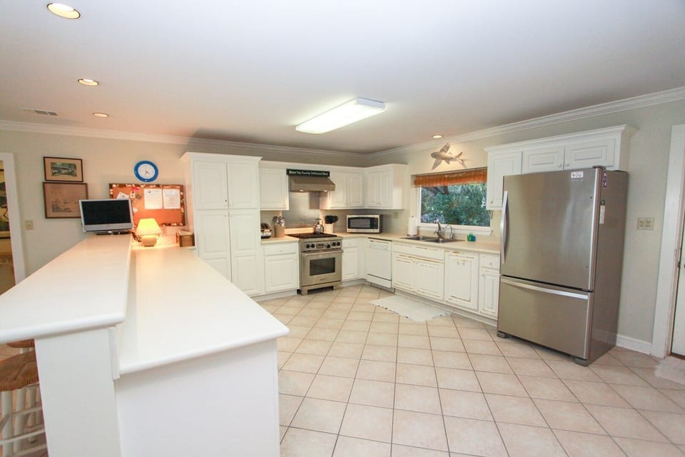 Kitchen is Large and Open