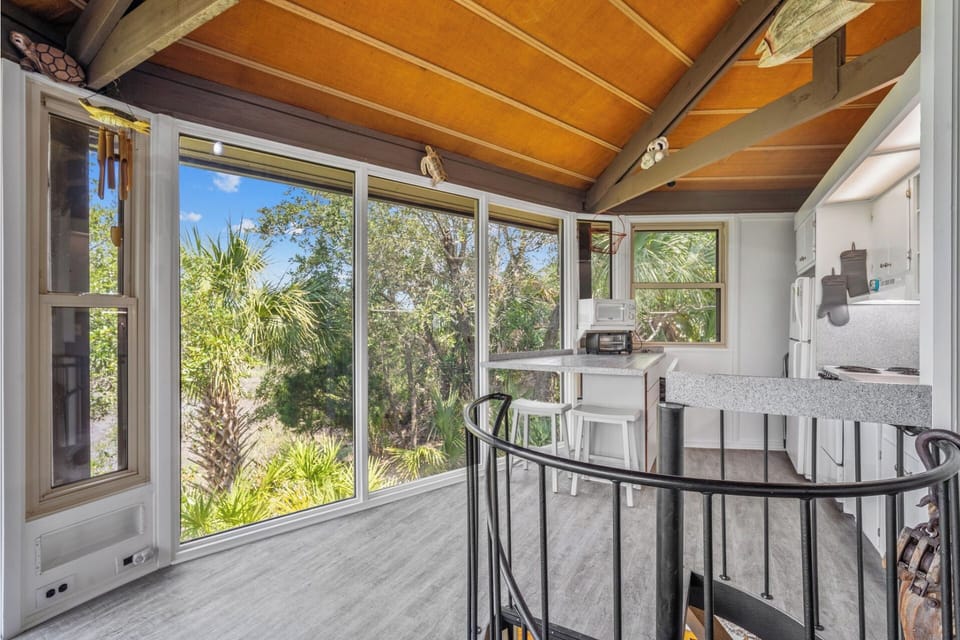 Kitchen View of Marsh