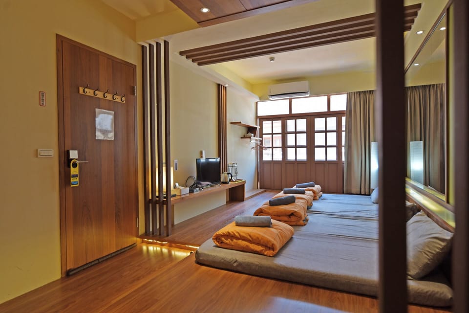 Signature Quadruple Room (Japanese style) | Down comforters, blackout drapes, free WiFi, bed sheets