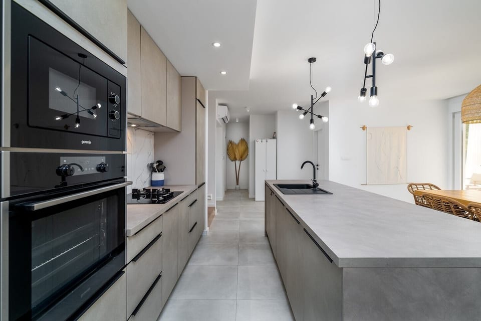 Spacious fully equipped kitchen to make your stay comfortable