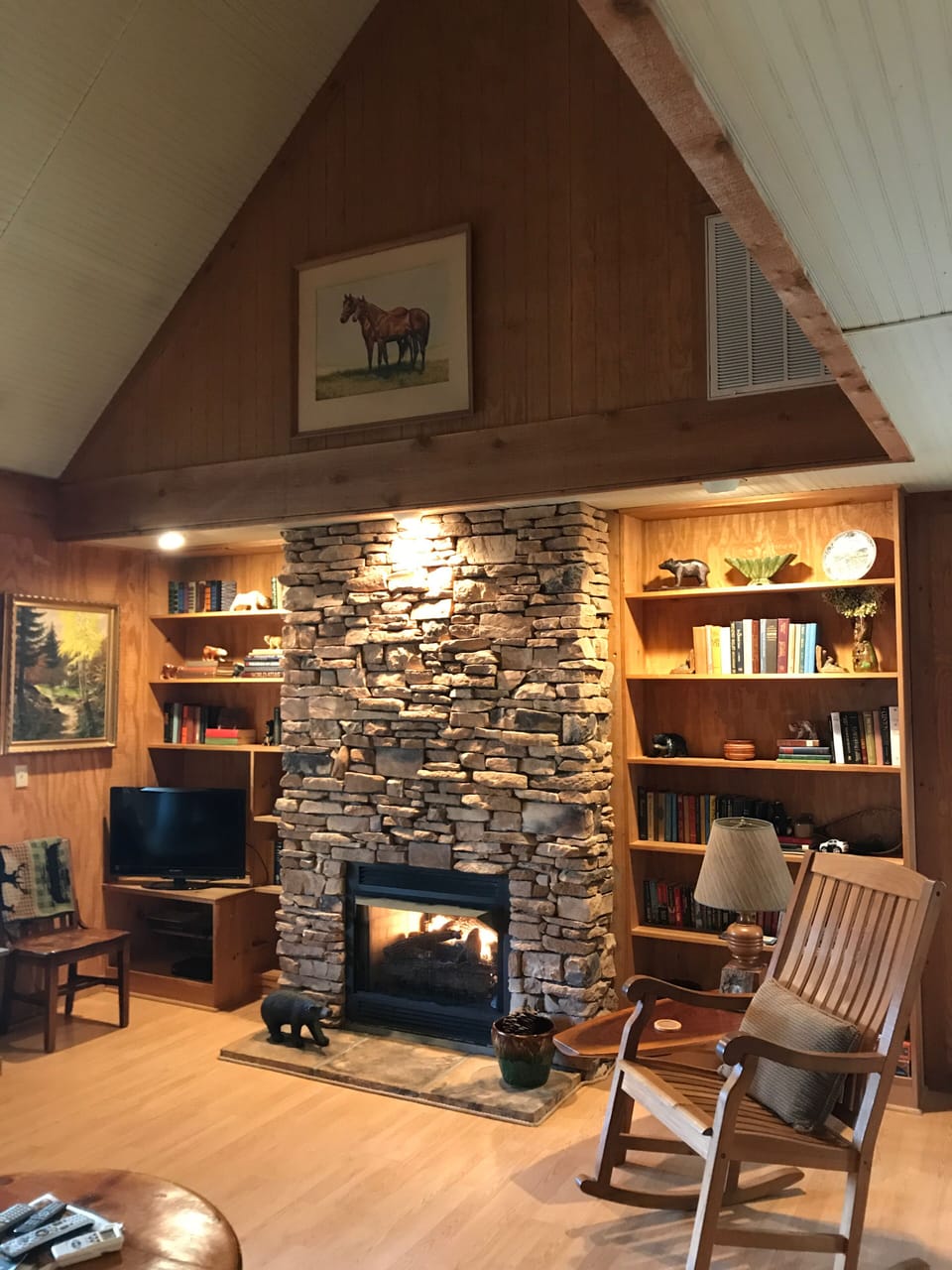 Living room/gas fireplace 