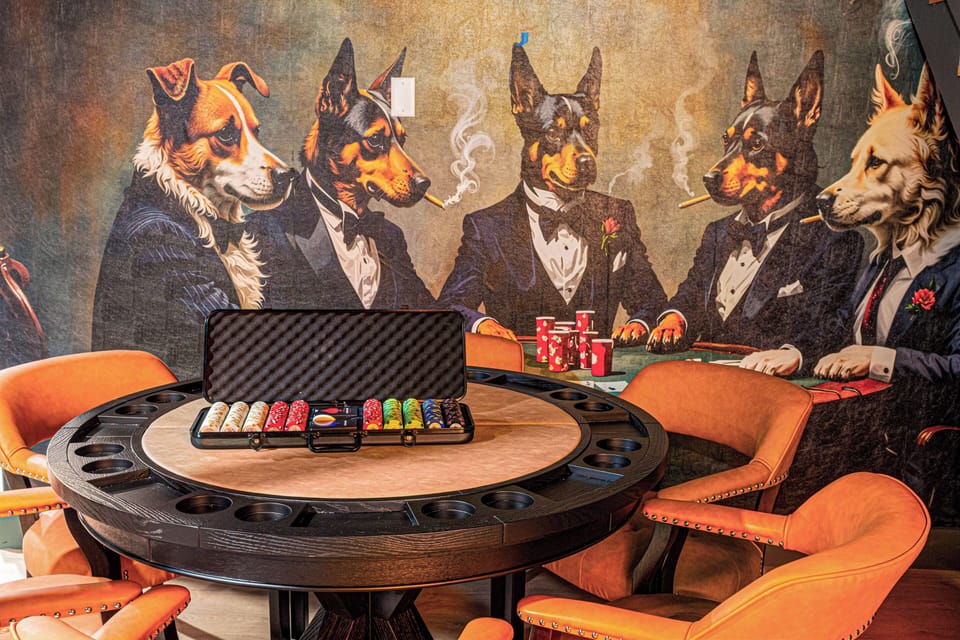 [Game Room 1] Call your Friends' Bluff with a Full Poker Game Set.