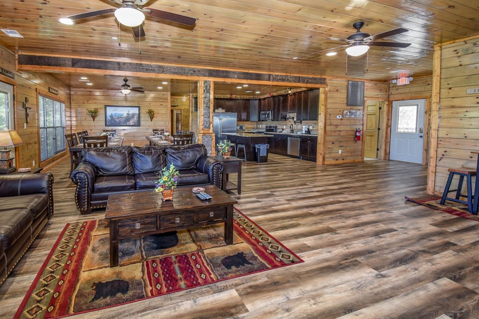 Family Cabin | Living area | Flat-screen TV