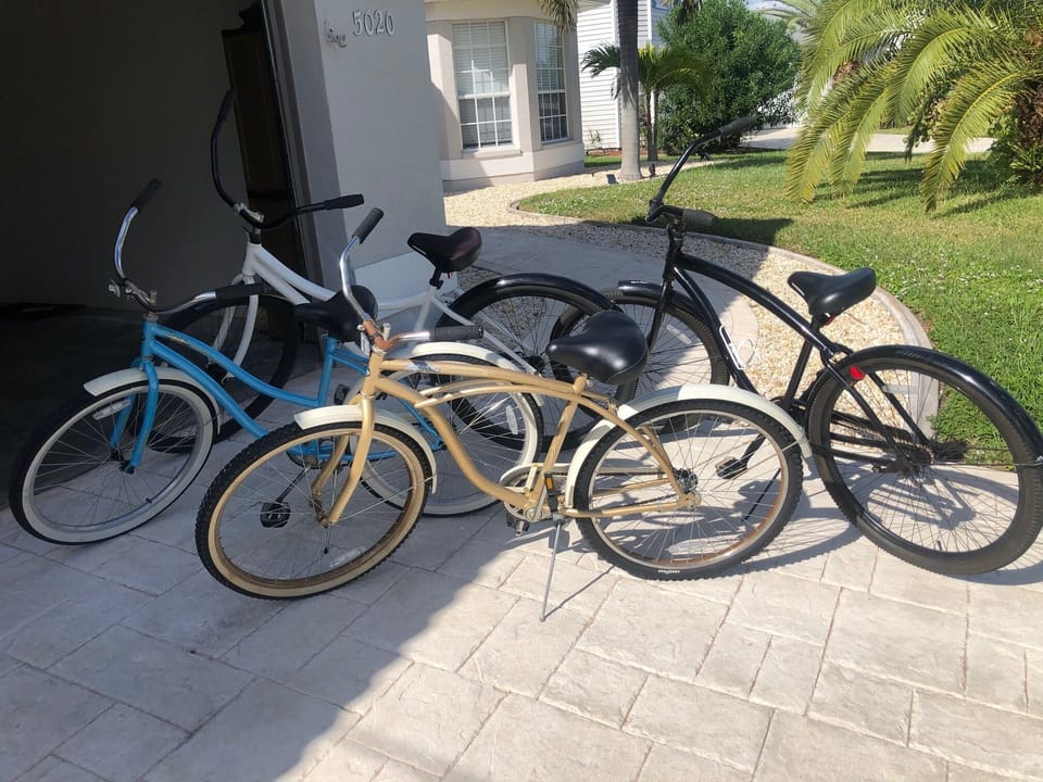 Go on an adventure with the bicycles available!