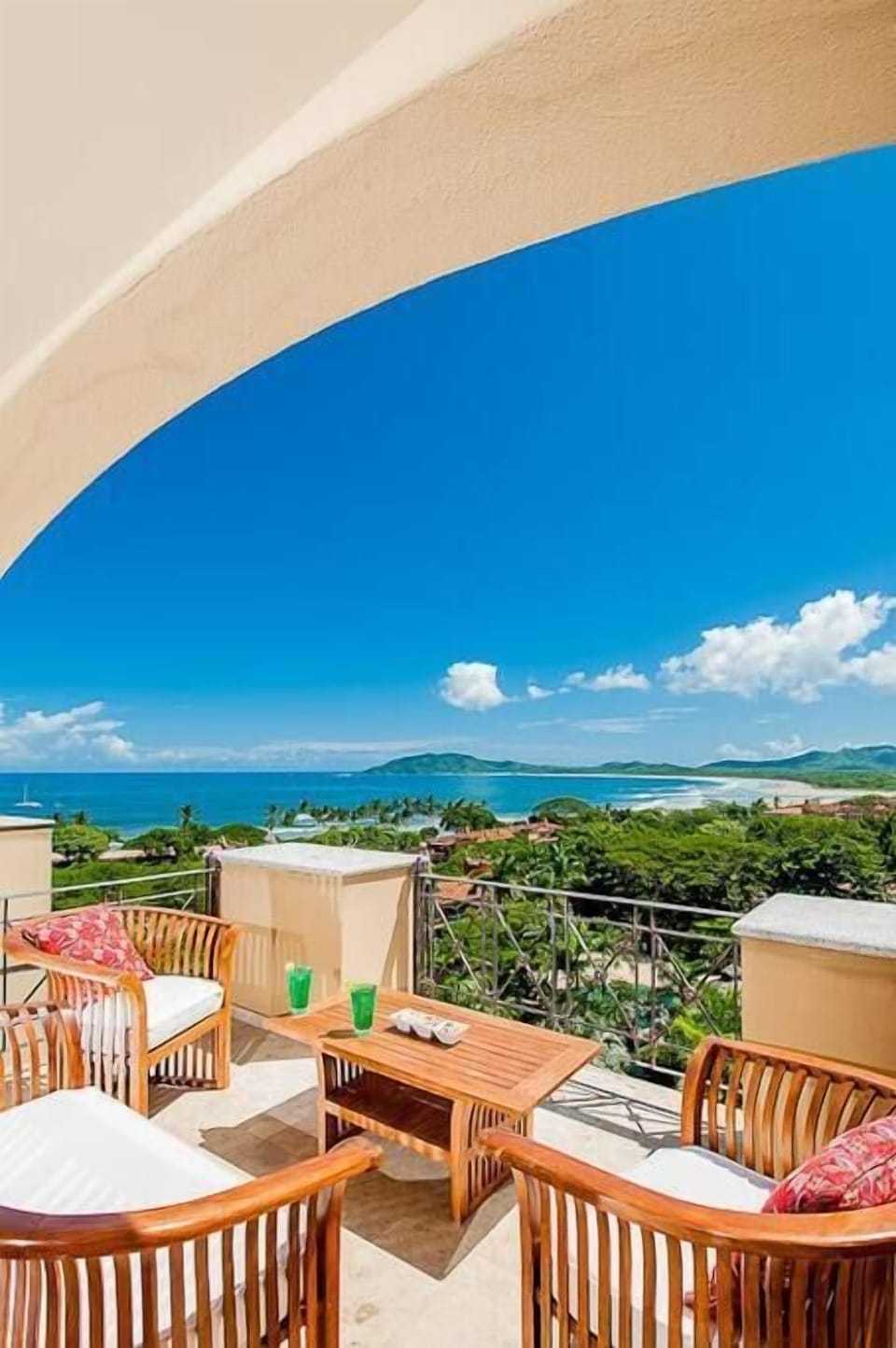 Here you can relax under the summer sun with an ice cold drink in hand.  