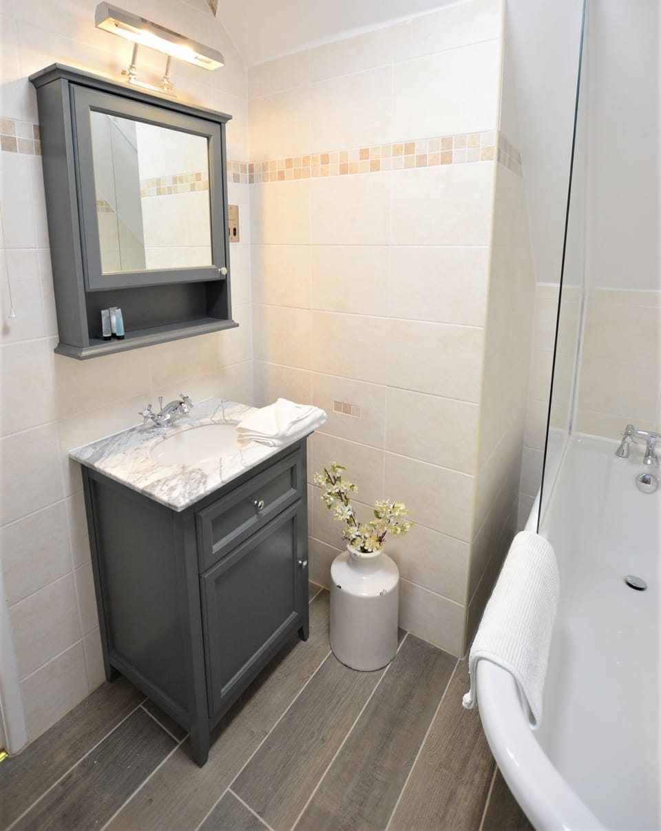 The bathroom