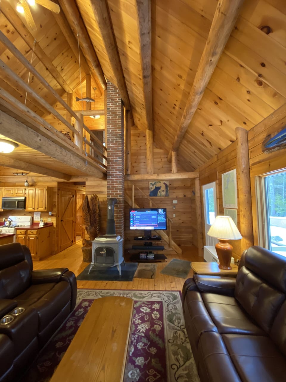 Open floor concept for getaways are fabulous!