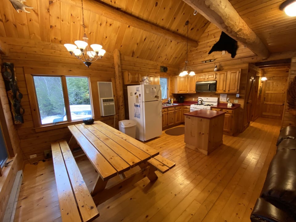 Kitchen and dining area