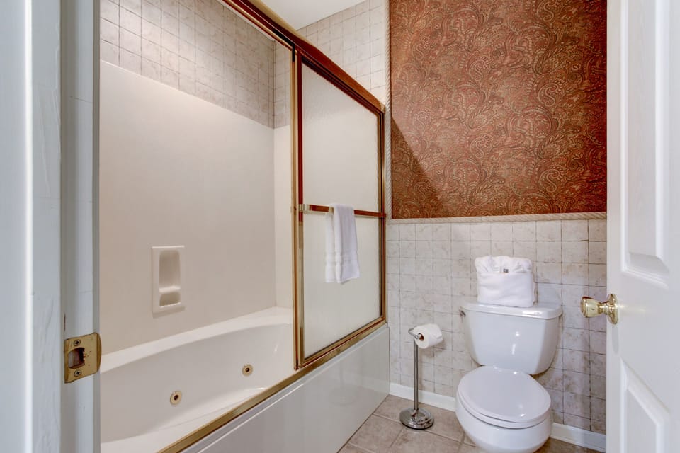 Sink into a nice, warm Jacuzzi tub