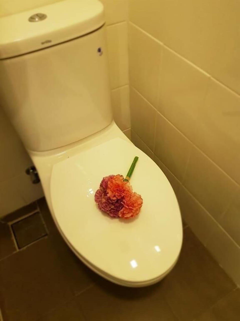 Standard Queen Room (No Windows) | Bathroom | Shower, hair dryer, slippers, bidet