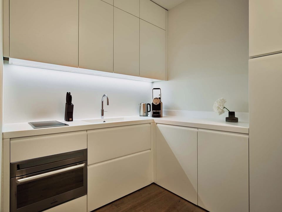 Suite (Penthouse) | Private kitchen | Fridge, espresso maker, coffee/tea maker