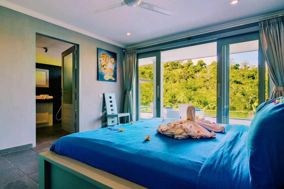 Panoramic Villa, 2 Bedrooms, Private Pool, Sea View | 2 bedrooms, free WiFi