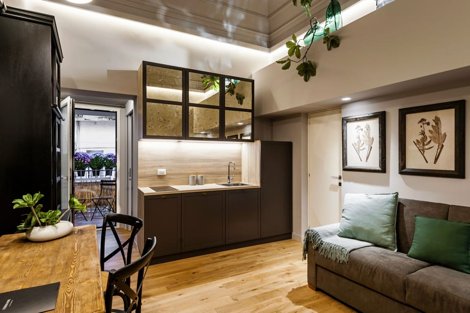 Standard Apartment, 1 Bedroom | Living area | Smart TV