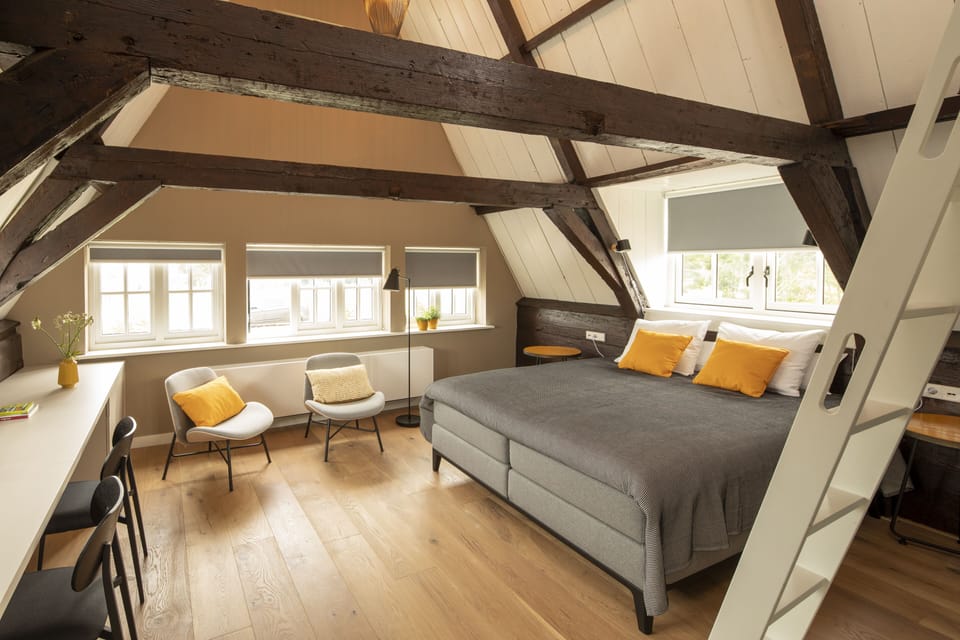 Deluxe Double Room | Egyptian cotton sheets, premium bedding, pillowtop beds, minibar
