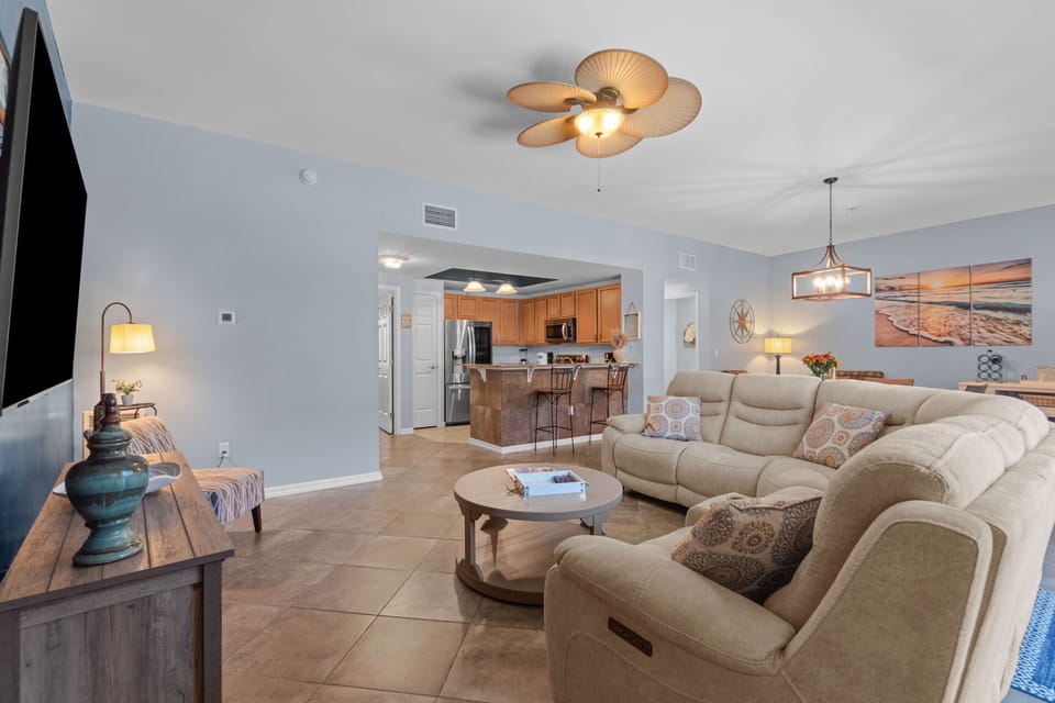Spacious open floor concept.  Enjoy the family from any room.