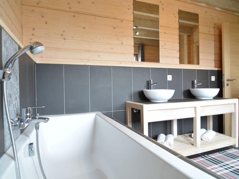 Sumptuous Chalet in Septon with Sauna & Hot Tub House in Belgium