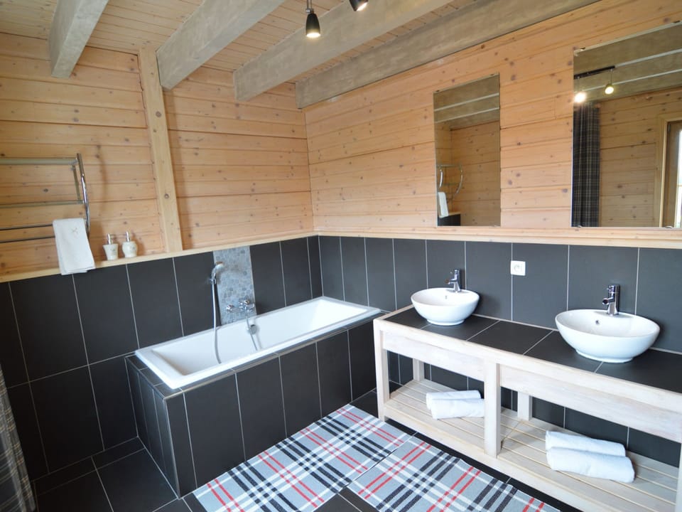 Sumptuous Chalet in Septon with Sauna & Hot Tub House in Belgium