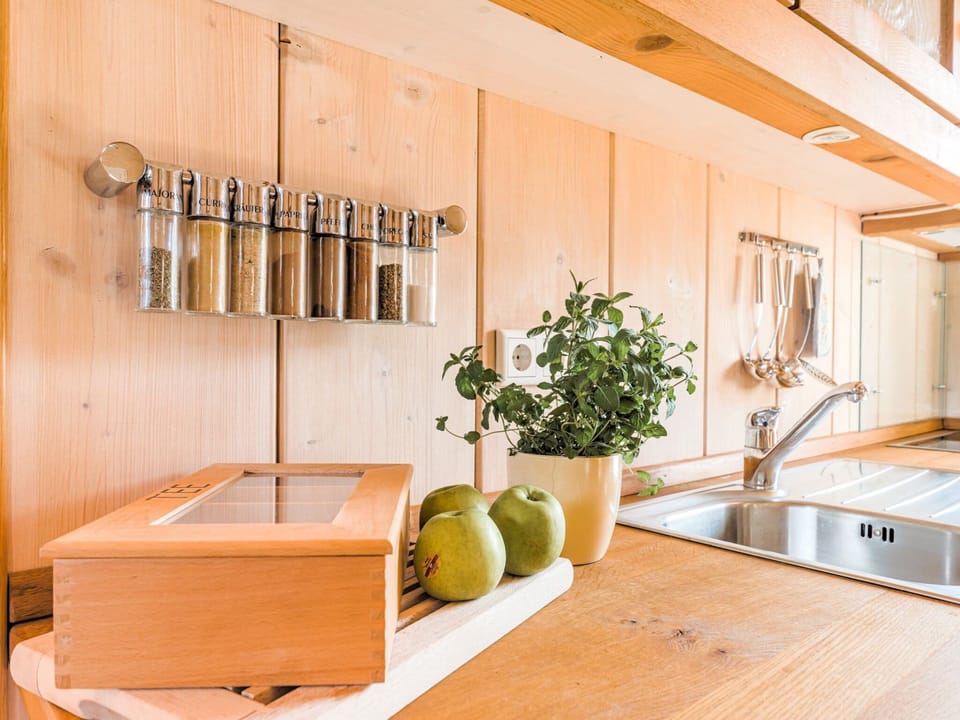 Apartment | Private kitchen | Electric kettle, highchair