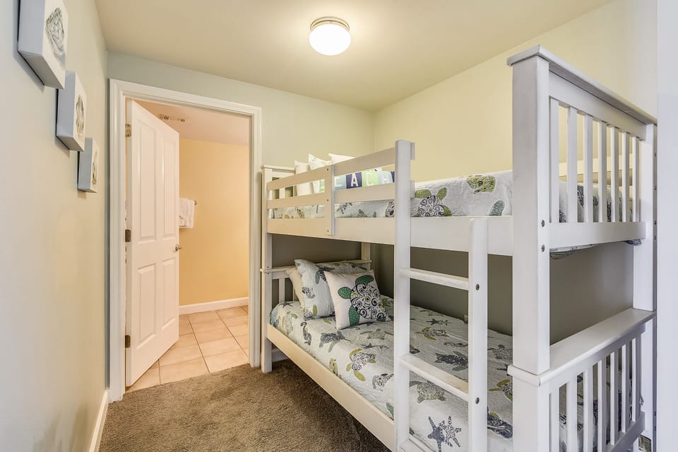 Bunk Area with Twin Size Bunk Bed