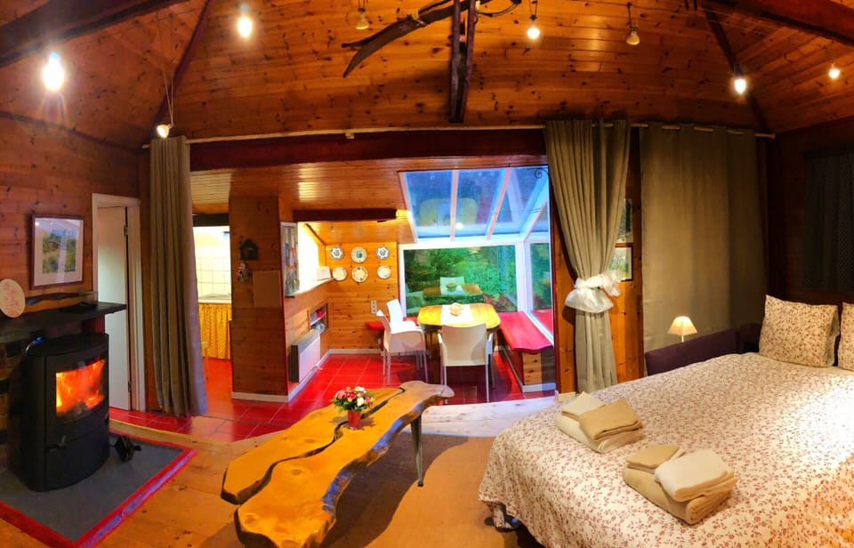 Vintage Chalet in Sougné-Remouchamps near Forest Chalet in Belgium