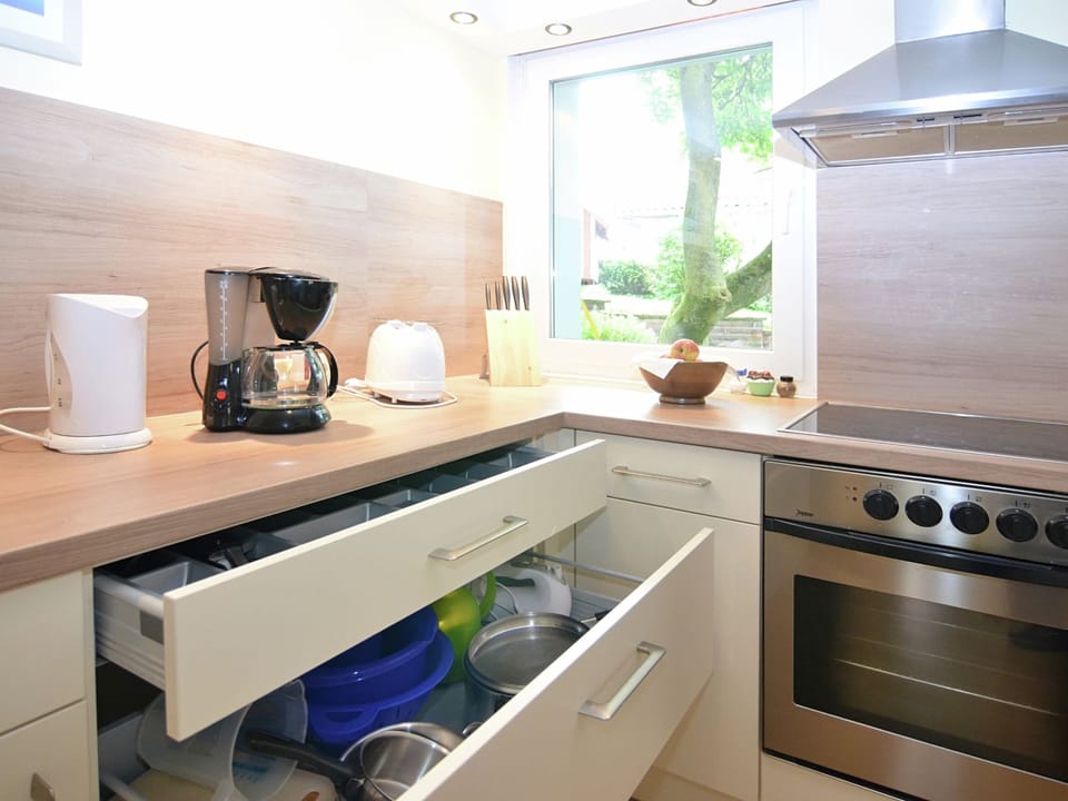 Apartment | Private kitchen | Highchair, cookware/dishes/utensils