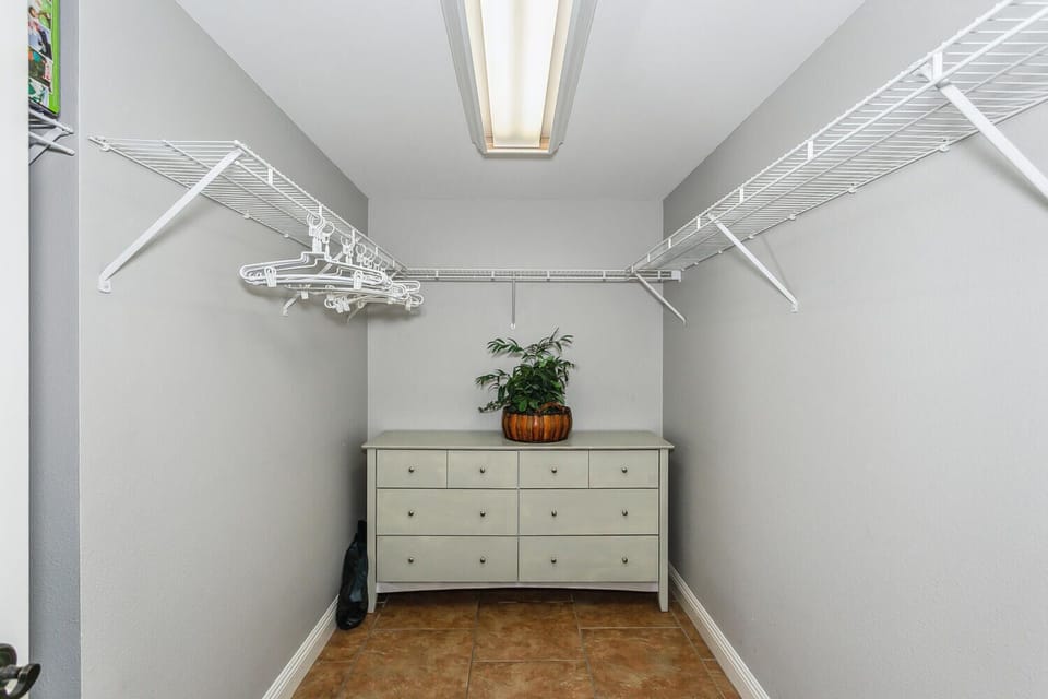 Master closet