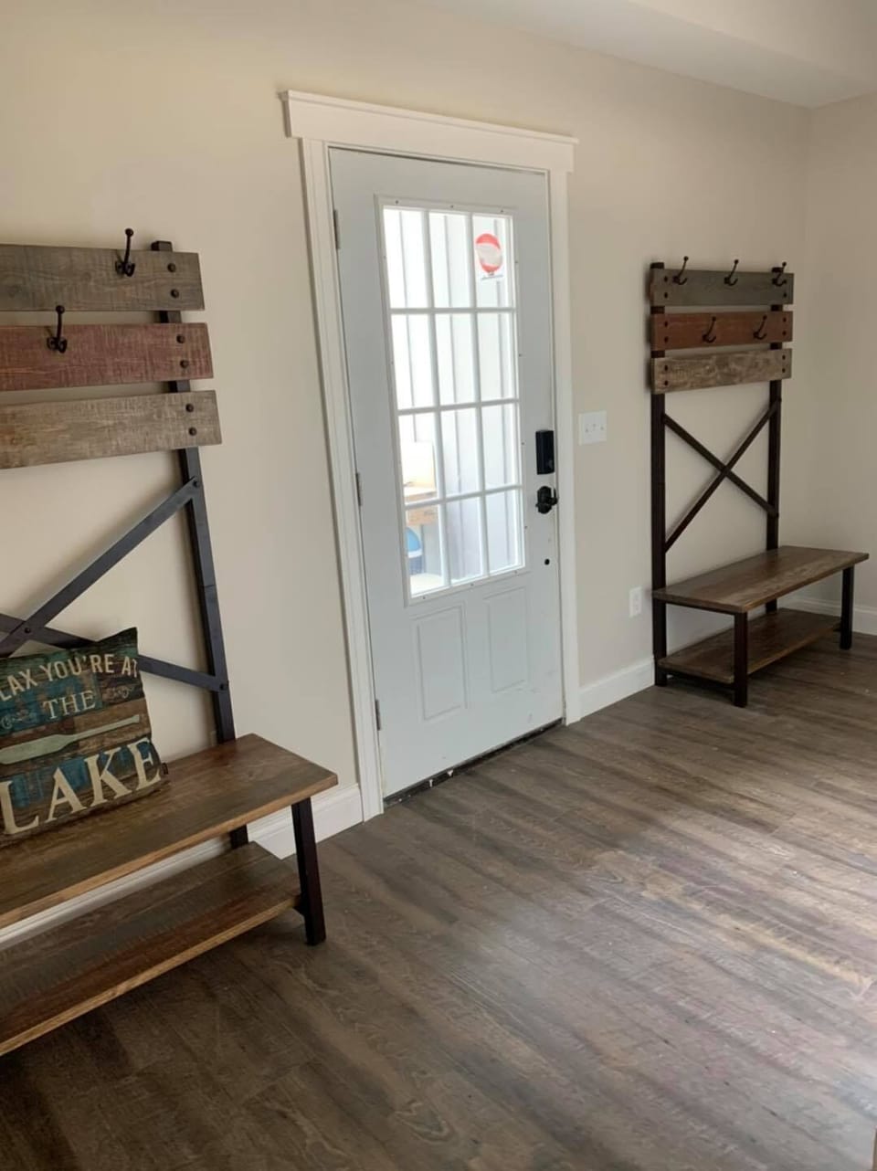 Back door entrance

