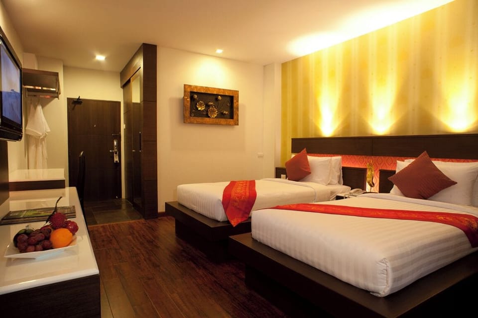 In-room safe, desk, iron/ironing board, free WiFi