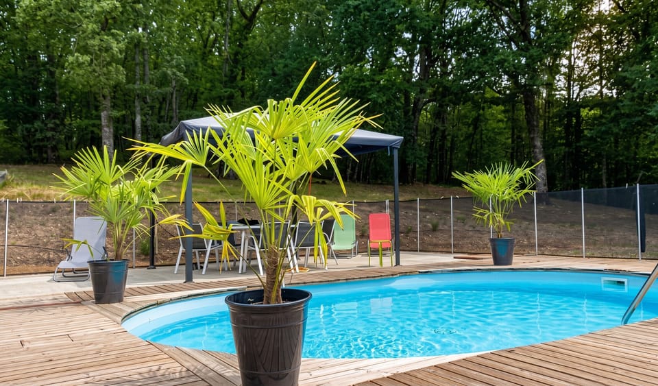 Swimming pool view